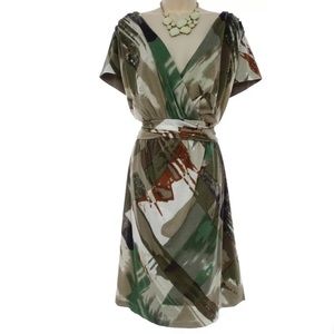 14 Large XL▪️COLDWATER CREEK ABSTRACT PRINT DRESS